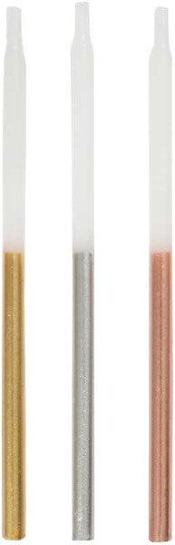 METALLIC DIPPER CANDLES