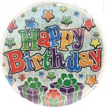 15CM HAPPY BIRTHDAY PARTY BADGE