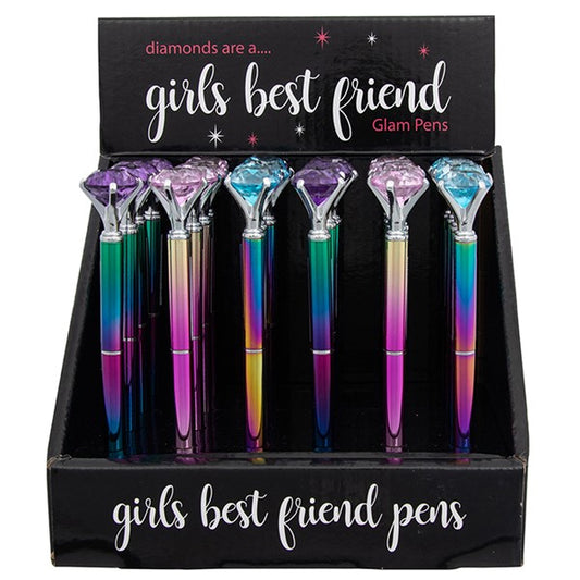 Girls Best Friend Rainbow Pen