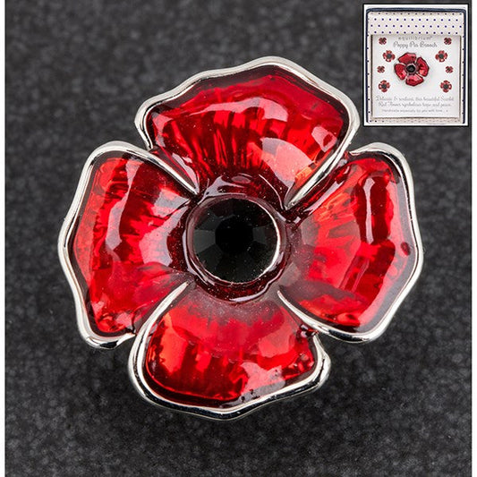 Equilibrium Poppy Pin Large | Presentimes