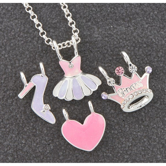 Make Your Own Silver Plated Necklace Princess