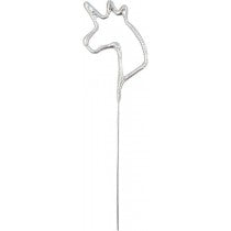 7IN UNICORN SHAPED DECORATION