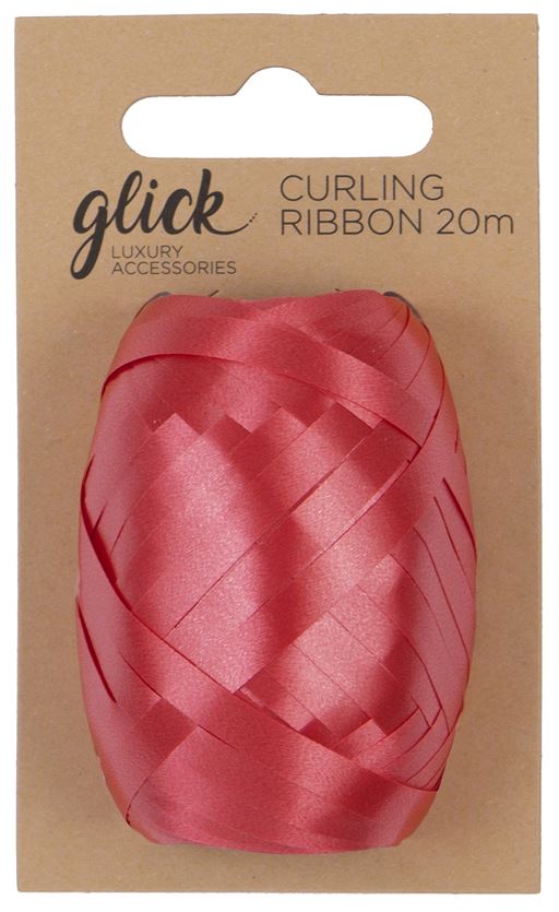 CURLING RIBBON RED