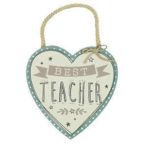 Best Teacher Plaque