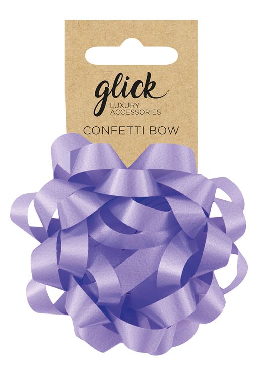 BOW CONFETTI LILAC