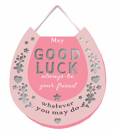Small Plaque - Good Luck
