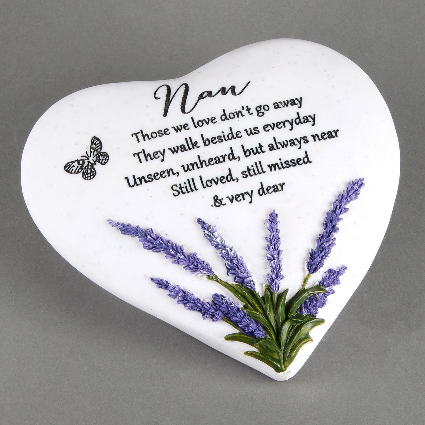 Thoughts Of You 'Nan' Memorial Heart Stone