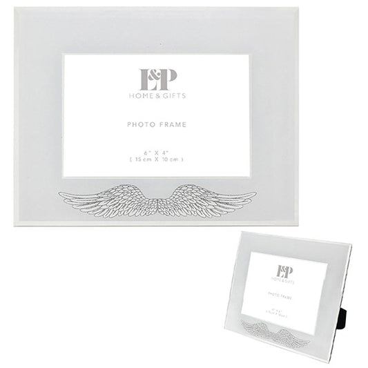 Mirror Angels Wings Frame 6x4