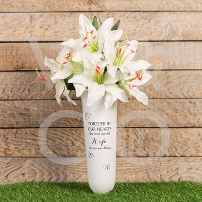 Thoughts Of You 'Wife' Vase