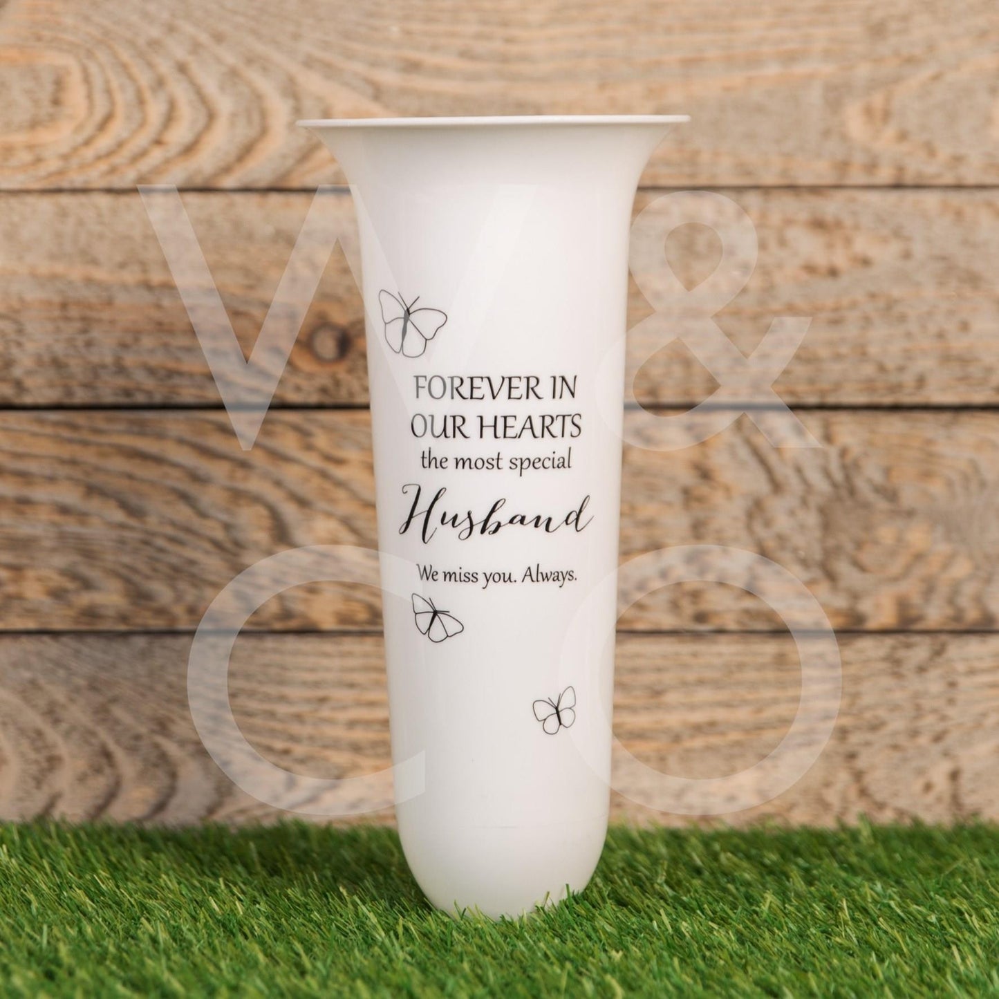 Thoughts Of You 'Husband' Vase