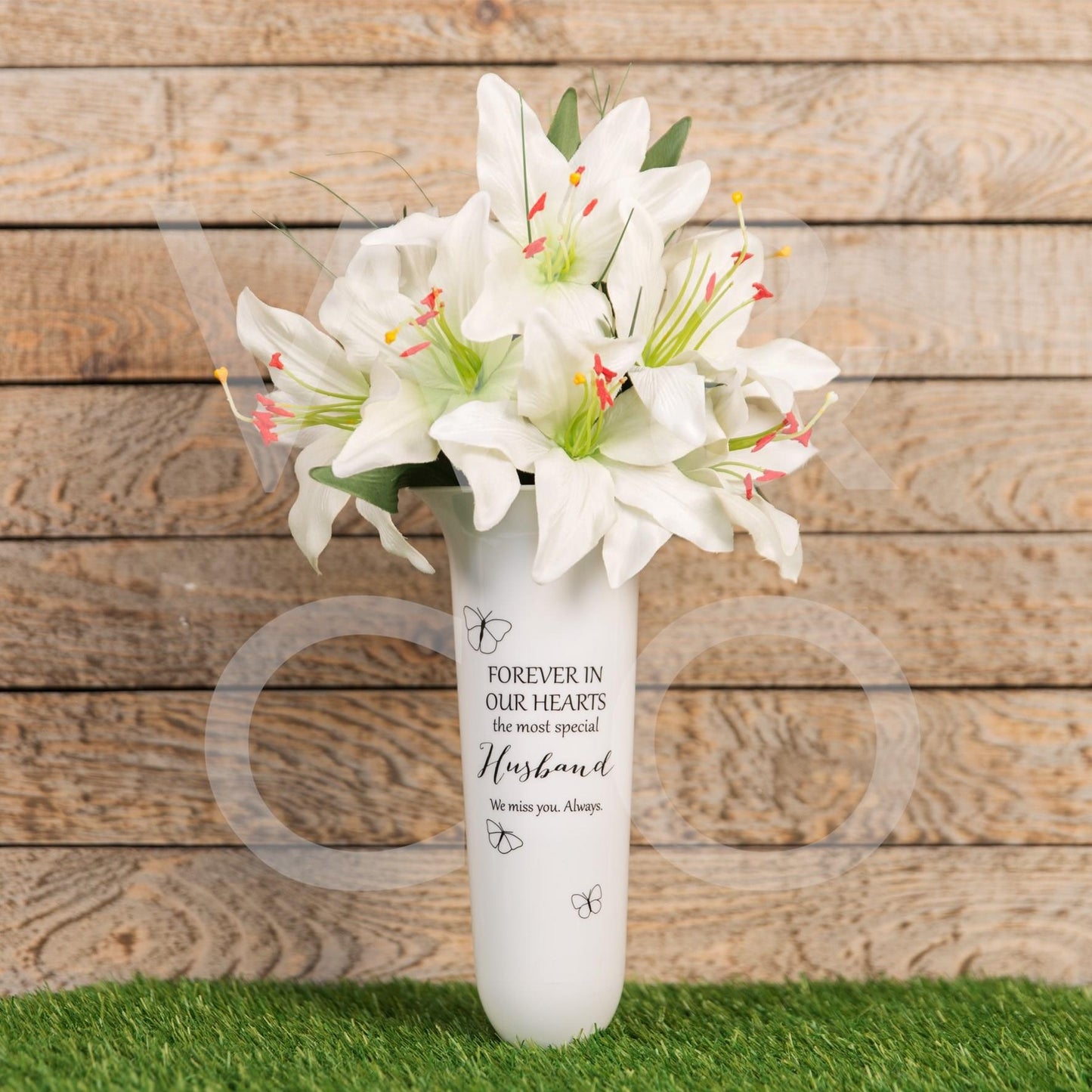 Thoughts Of You 'Husband' Vase