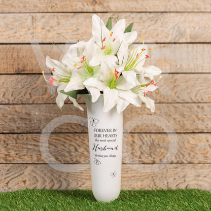 Thoughts Of You 'Husband' Vase