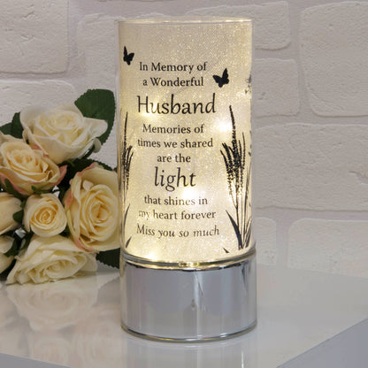 Thoughts Of You Memorial Tube Light - Husband