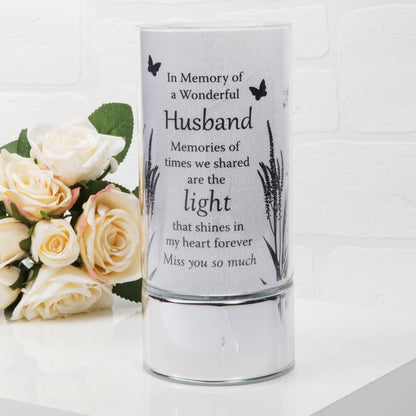 Thoughts Of You Memorial Tube Light - Husband