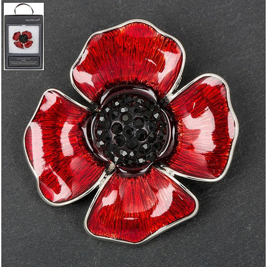 EQ DELICATE POPPY BROOCH | Presentimes