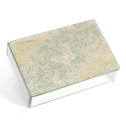 Sophia Gold Rose Collection Jewellery Box