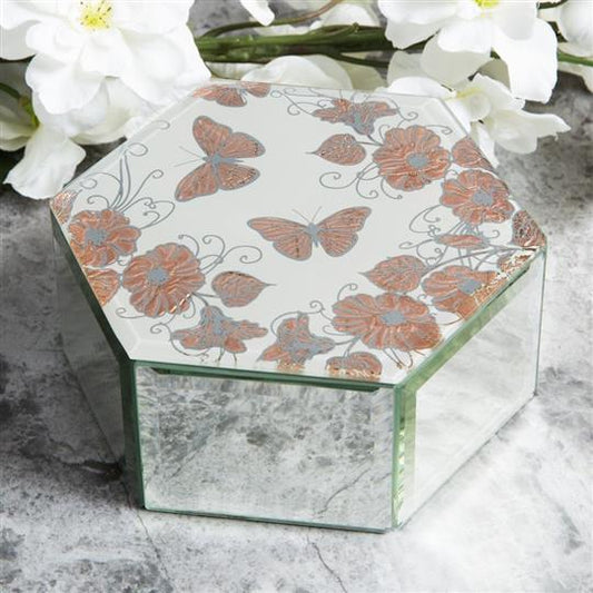 Sophia Rose Gold Collection Trinket Box