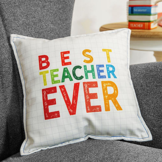 Thank You Teacher 30cm Square Scatter Cushion