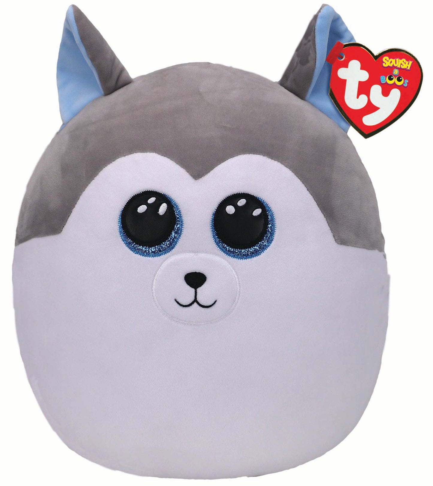 SLUSH HUSKY - SQUISH-A-BOO - 10"