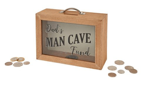 MAN CAVE MONEY BANK