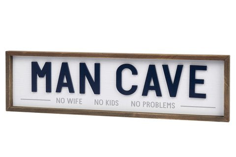 MANCAVE 3D PLAQUE