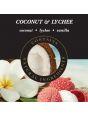 <b> Any 3 for £25 </b> <br>  Coconut & Lychee Lamp Fragrance 250ml