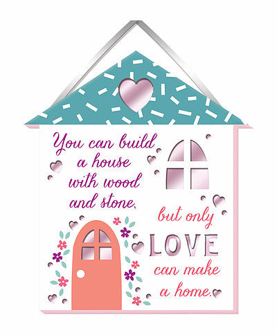Small Plaque - Home - Love