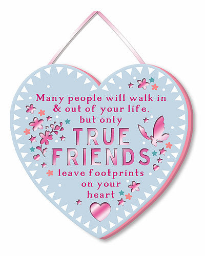 Small Plaque - True Friends
