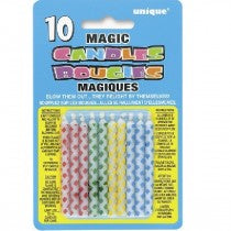 10PK DIAMOND DOT MAGIC CANDLE