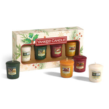 4 VOTIVE CANDLE GIFT SET