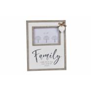 FAMILY FRAME W/HEART