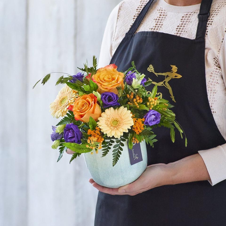 Arrangement made with the finest flowers