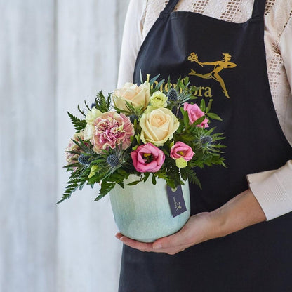 Arrangement made with the finest flowers
