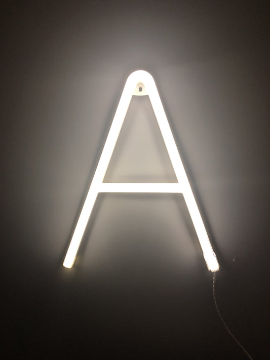 White Up In Lights: Letter Lights