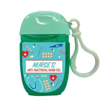 HAND GEL: Nurse