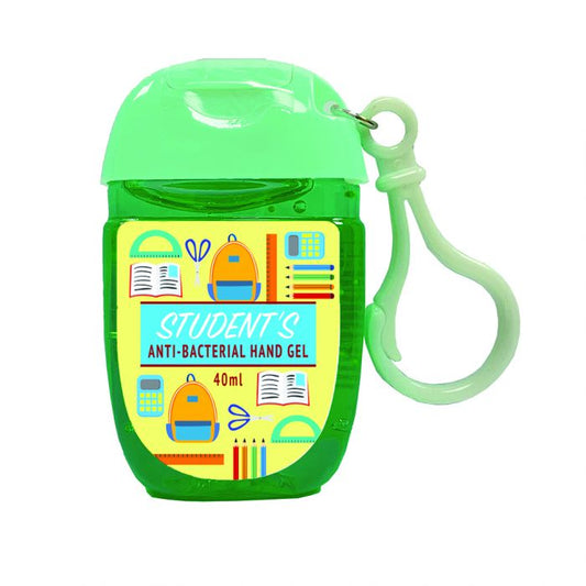 HAND GEL: Students