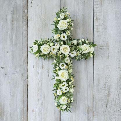 White and Green Cross