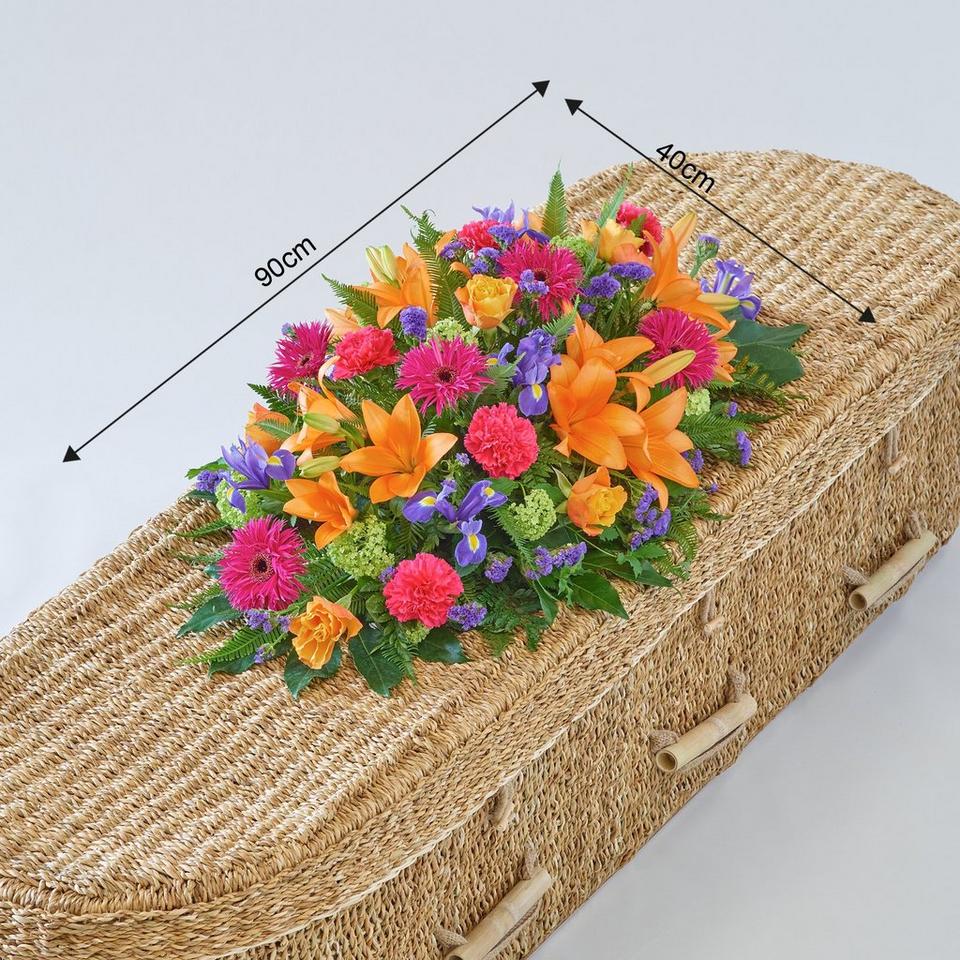 Vibrant Casket Spray