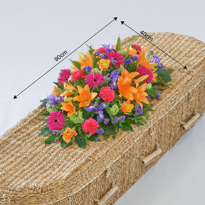 Vibrant Casket Spray