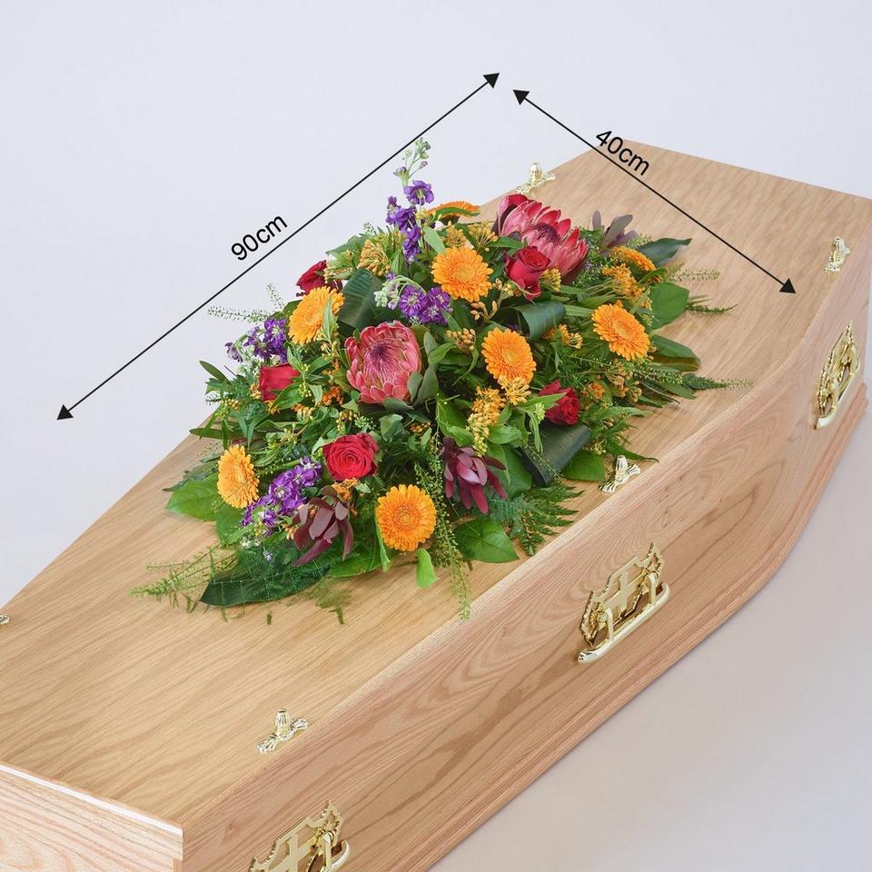 Tropical Casket Spray