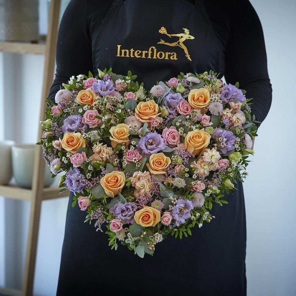 Pastel Rose Heart