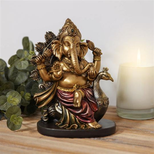Faith & Hope Bronze Effect Medium Figurine - Ganesh