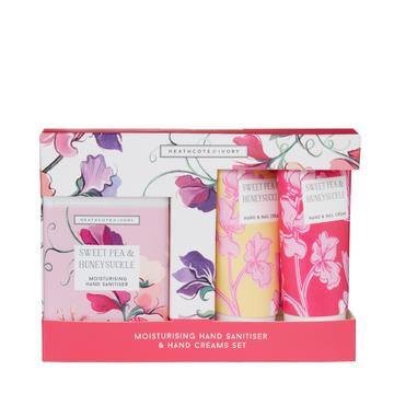 Sweet Pea & Honeysuckle On-The-Go Hand Care Set
