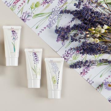 Lavender Fields Hand & Nail Cream Trio  (3 x 30ml Hand & Nail Cream)