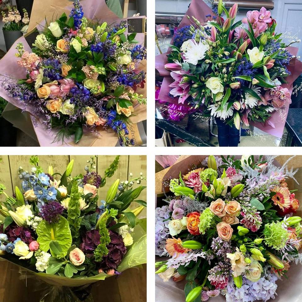 Hand-Tied Bouquet Made with The Finest Freshest Flowers