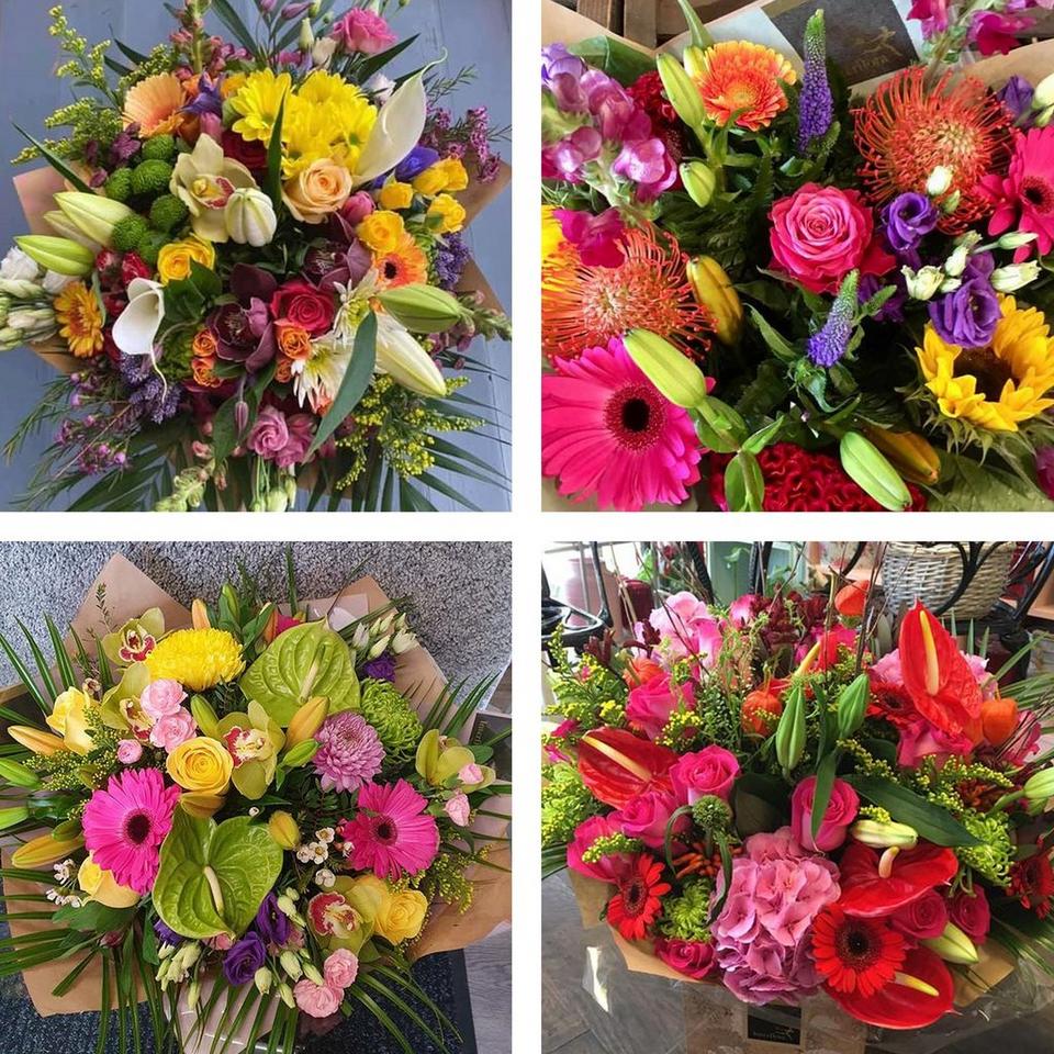 Hand-Tied Bouquet Made with The Finest Freshest Flowers