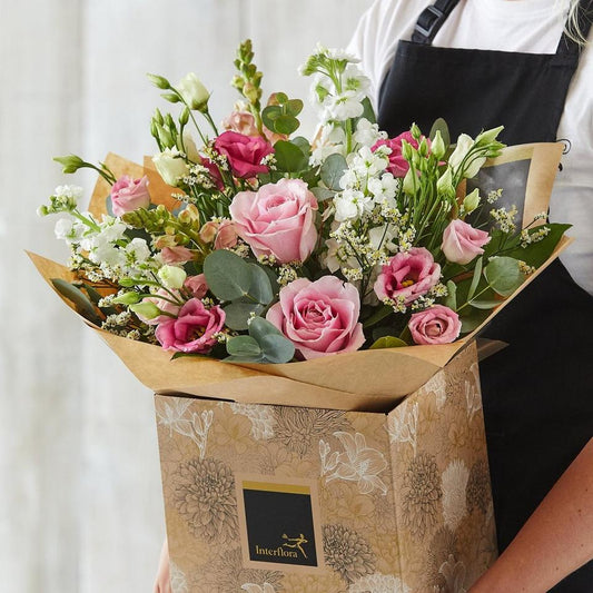 Hand-tied bouquet made with the finest flowers