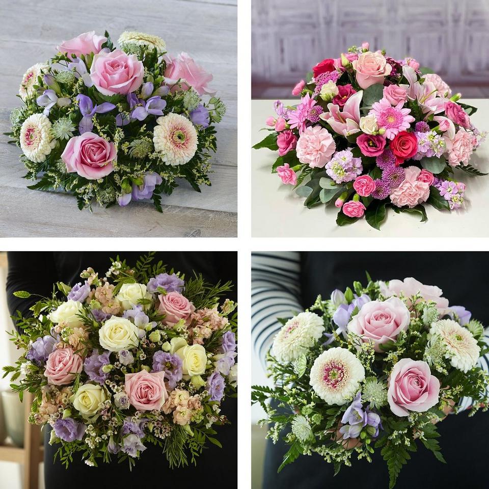 Funeral posy tribute made with the finest flowers