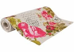 Postcards Printed Table Runner