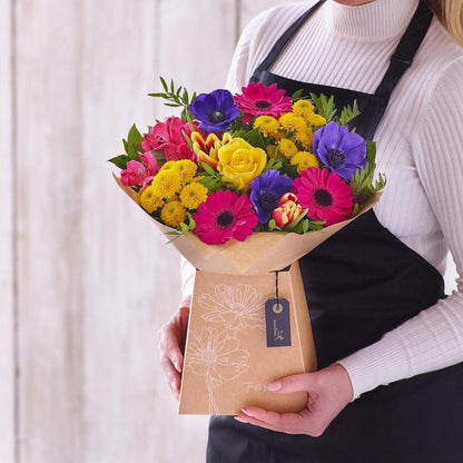 Spring gift box made with the finest flowers